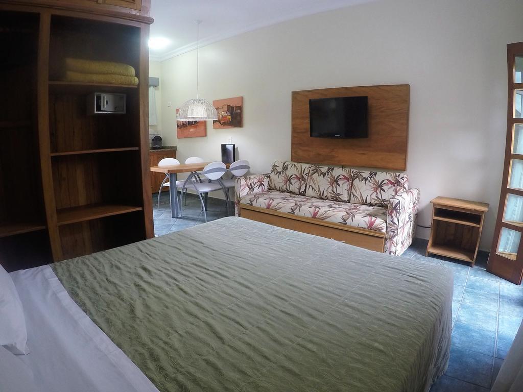 Ilha Flat Hotel-Ilhabela Apart Schiavettii Bagian luar foto